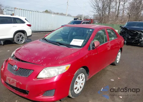 2009 Toyota Corolla Le из США, поврежденный, VIN 2T1BU40E19C057035